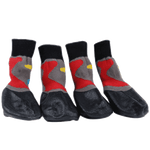 Black Water Proofing Dog Boots Pet Shoes Dogs Snow Booties
