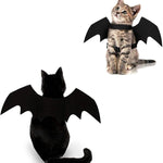 Cat Halloween Costume Bat Wings Pet Apparel