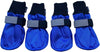HDP Dog Boots Blue Set of 4 Medium