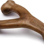 Benebone Wishbone Durable Dog Chew Toy for Aggressive Chewers, Real Bacon, Made in USA, Medium