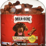 Milk Bone Soft & Chewy Dog Snacks (Beef & Filet Mignon Recipe) 37Oz